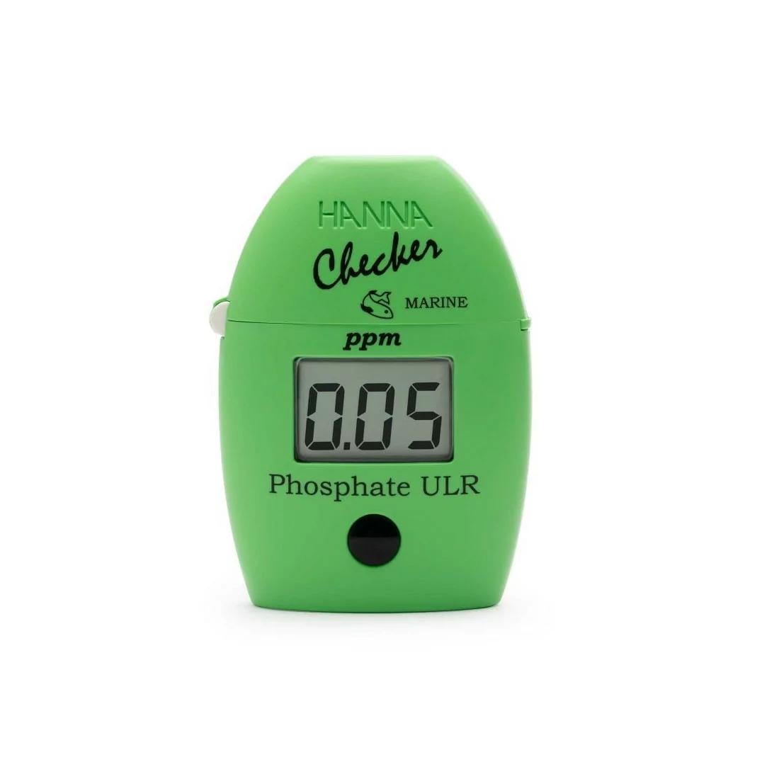 Medidor digital Hanna Checker Fosfato ULR HI774 para acuario de arrecife.