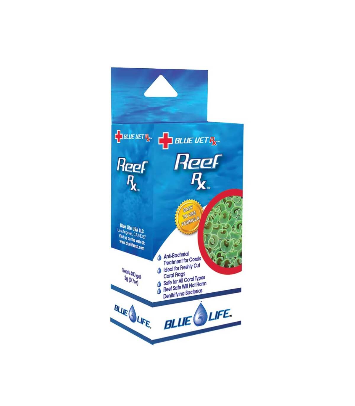 Blue Life Reef Rx (Coral Rx) – Tratamiento Antibacteriano para Corales