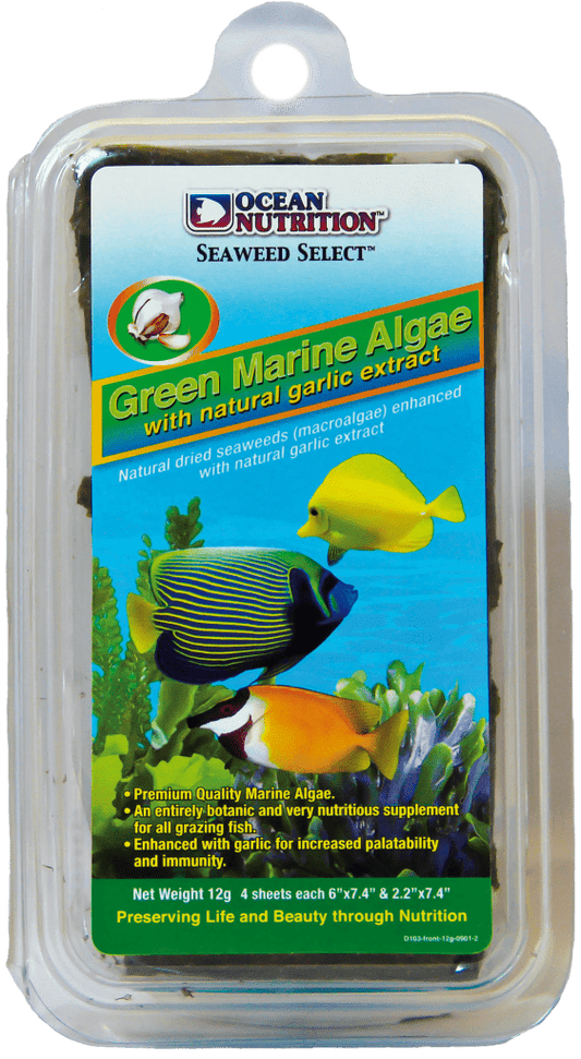 OCEAN NUTRITION ALGA DESHIDRATADA MARINA VERDE SM (12GRS)
