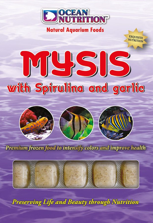 OCEAN NUTRITION (CONGELADO) MYSIS CON SPIRULINA Y AJO 100gr