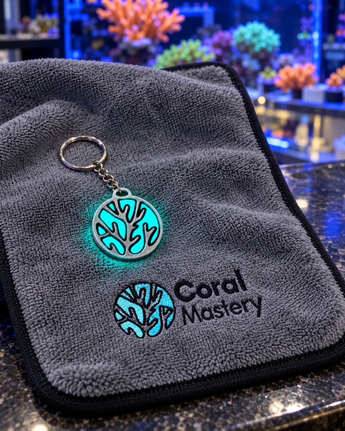 Llavero Coral Mastery - BRILLA EN LA OSCURIDAD