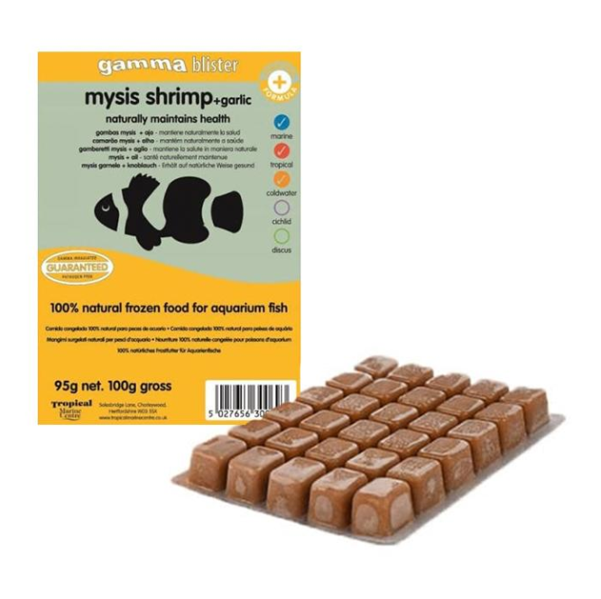 GAMMA – MYSIS SHRIMP + GARLIC BLISTER 100gr