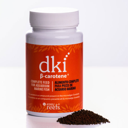 EASYREEFS DKI suplementado con Dunaliella + Haematococcus = DKI β-carotene 50gr 0.8mm