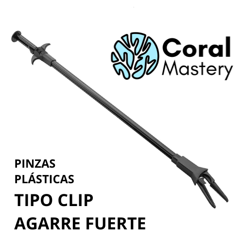 CORAL MASTERY PINZA PLÁSTICA DE AGARRE FUERTE