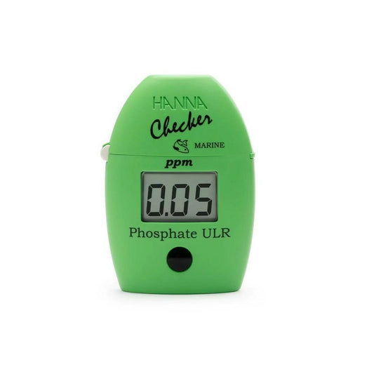 Medidor digital Hanna Checker Fosfato ULR HI774 para acuario de arrecife.