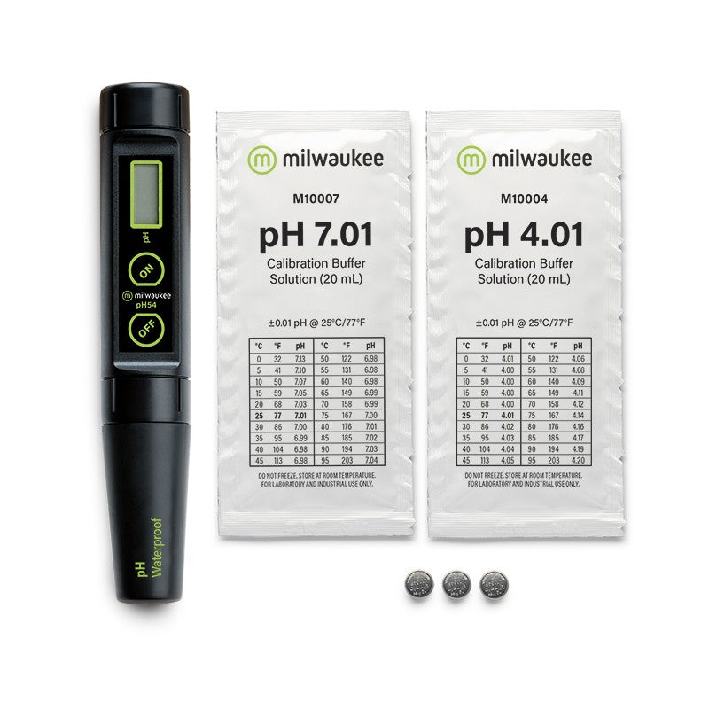 MILWAUKEE PH54 - Medidor PH 0,01 Precisión en centésimos
